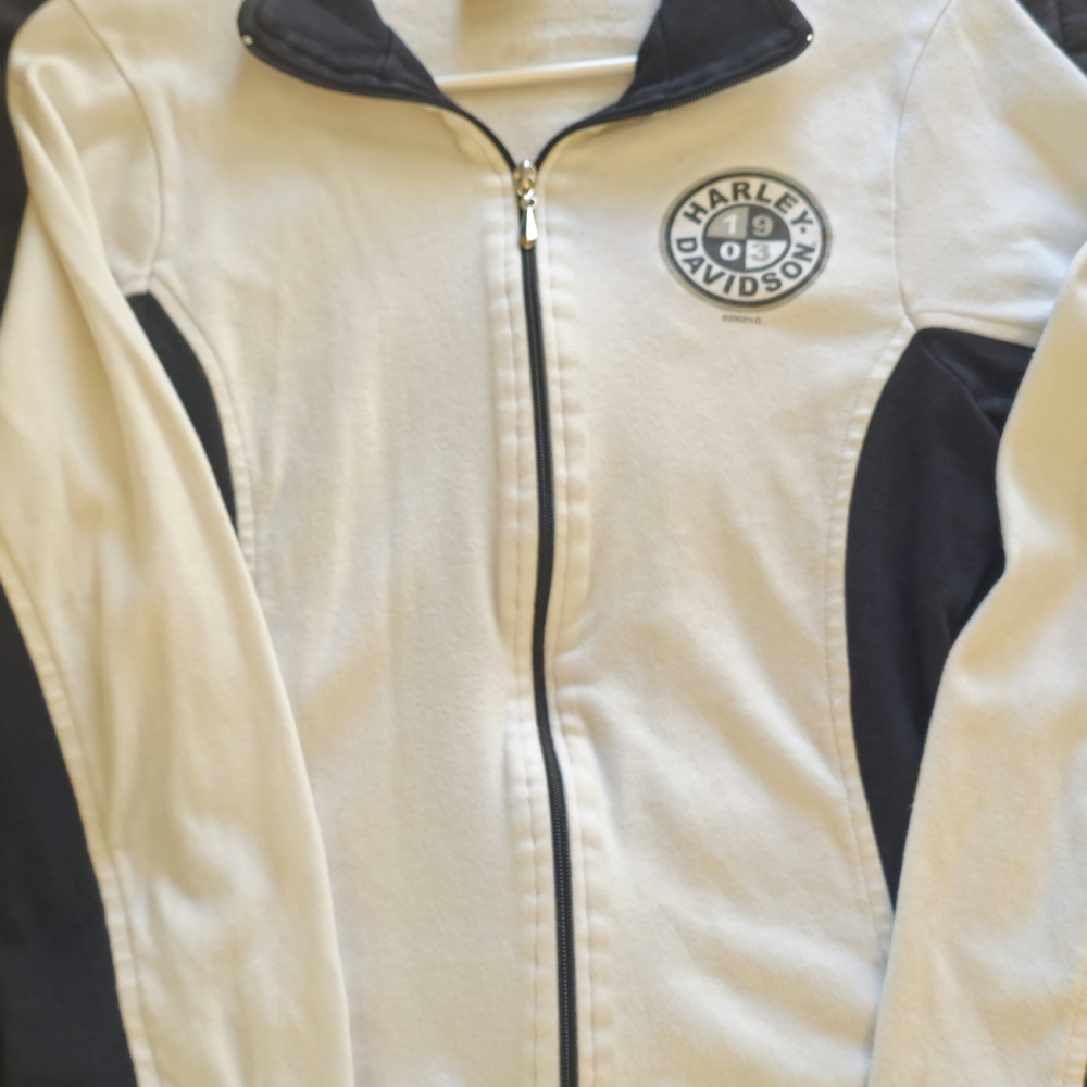 Harley-Davidson Black and White Women's Jacket